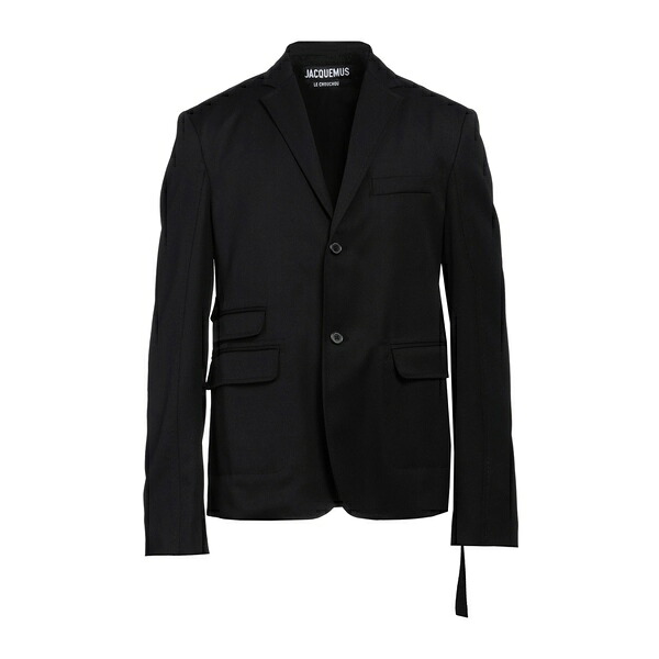【送料無料】 ジャクエムス メンズ ジャケット＆ブルゾン アウター Blazers Black｜asty 102,400円