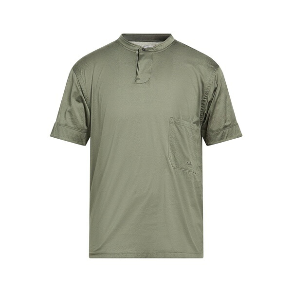 【送料無料】 シーピーカンパニー メンズ Tシャツ トップス T-shirts Green|asty