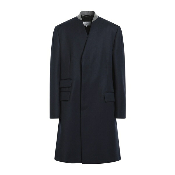 【貨物輸送無料】 マルタンマルジェラ メンズ 上衣＆上衣 アウター Coats Blue コート・ジャケット-メンズファッション