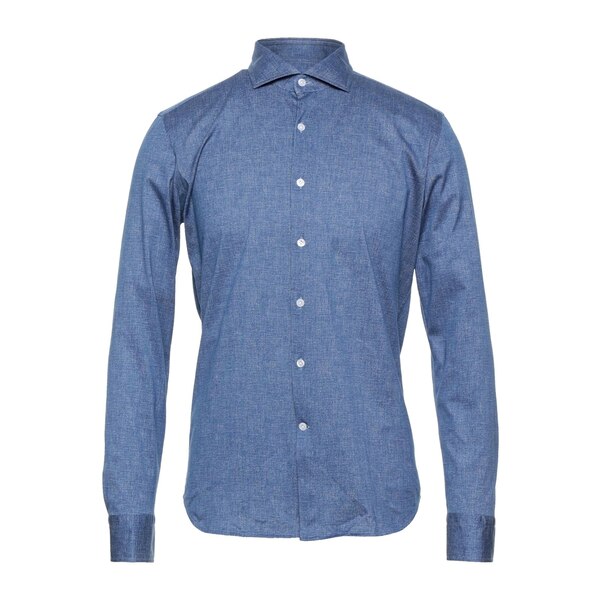 【貨物輸送無料】 サンリサ メンズ プルオーバー トップス Shirts Blue