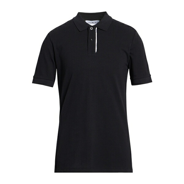 【貨物輸送無料】 ビッケンバーグス メンズ プルオーバー トップス Polo shirts Black