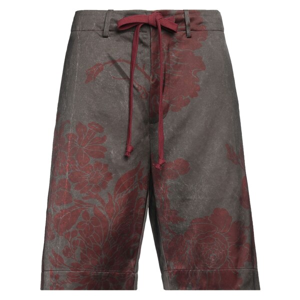 【送料無料】 ユマ・ワン メンズ カジュアルパンツ ボトムス Shorts & Bermuda Shorts Brown|asty