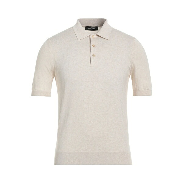 【送料無料】 グランサッソ メンズ ニット&セーター アウター Sweaters Beige｜asty