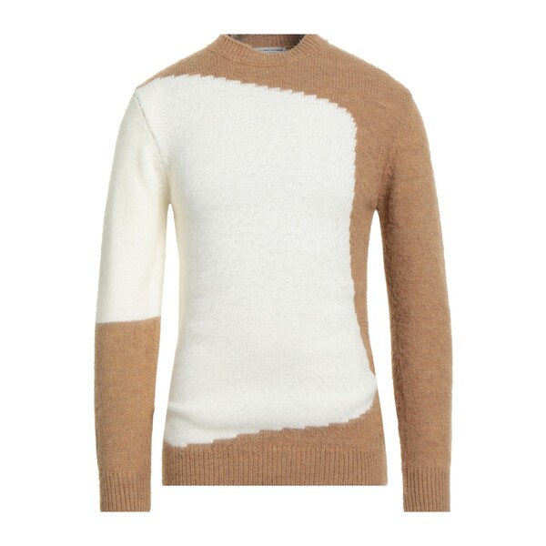 【貨物輸送無料】 ダニエレ アレッサンドリー二 メンズ 編み物\u0026プルオーバー アウター Sweaters Beige