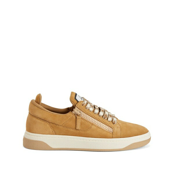 ジュゼッペザノッティ メンズ スニーカー シューズ Gz94 double-zip low-top sneakers Brown