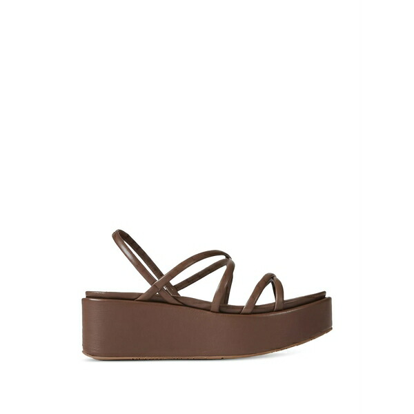 ペドロガルシア レディース サンダル シューズ Ninoska strappy platform sandals Brown
