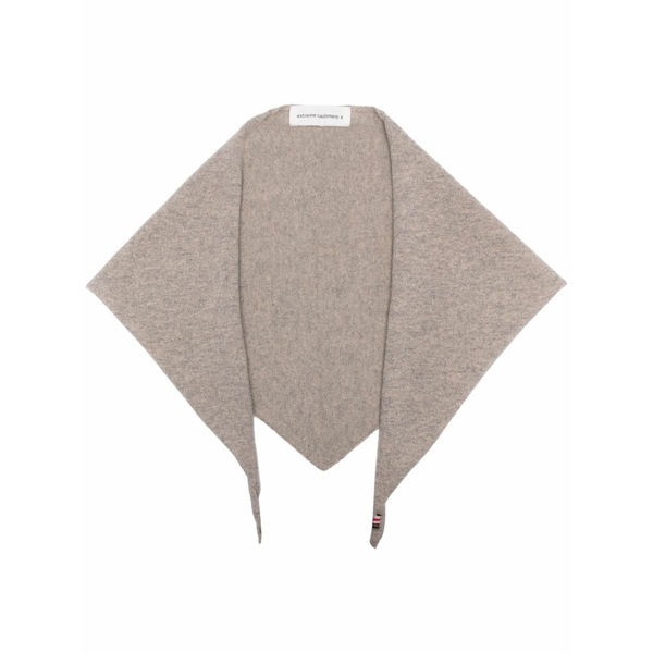 エクストリームカシミア メンズ えり巻き・袈裟・えり巻き 付属物 Knitted snood scarf Neutrals
