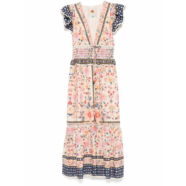 耕園 リオ レディース 衣装 トップス Superbloom MIDI dress  Neutrals レディースファッション-ワンピーススーツ-スーツ・セットアップ