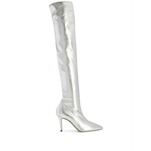 ジュゼッペザノッティ レディース ブーツ シューズ 90粍 felicity thigh-high boots Silver