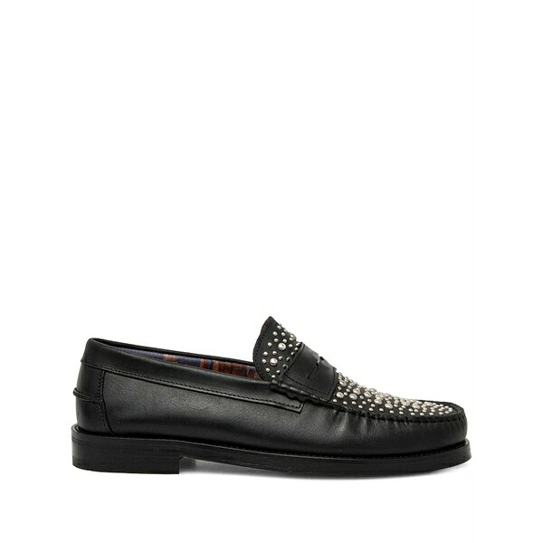 ネイキッドウルフ メンズ スリッポン・ローファー シューズ Dan loafers  Black