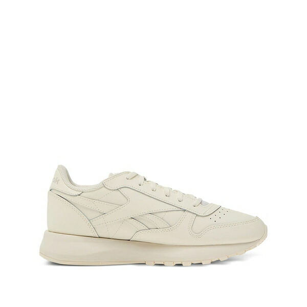 リーボック メンズ スニーカー シューズ Leather classic trainers Neutrals