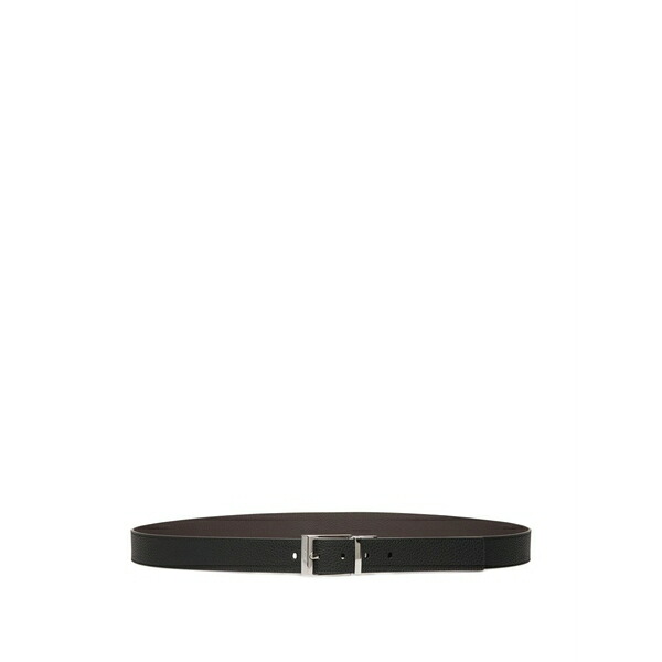 バリー メンズ 胴締め 佩び物 Shiffie reversible belt Black