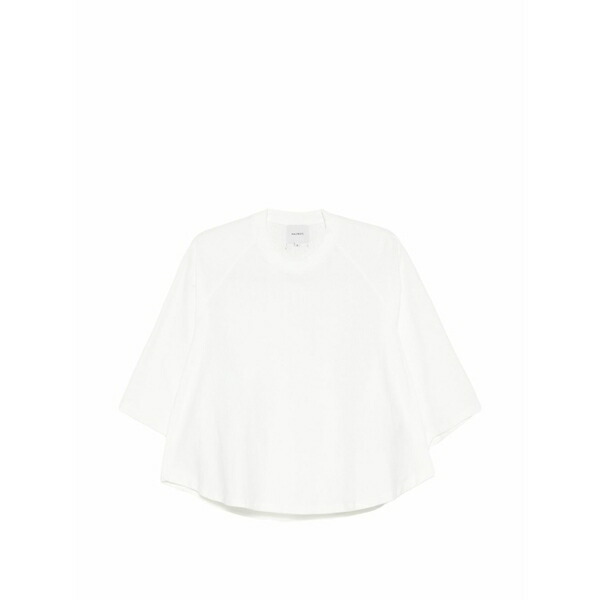二分の一男の子 レディース プルオーバー トップス Raglan-sleeve t-shirt White