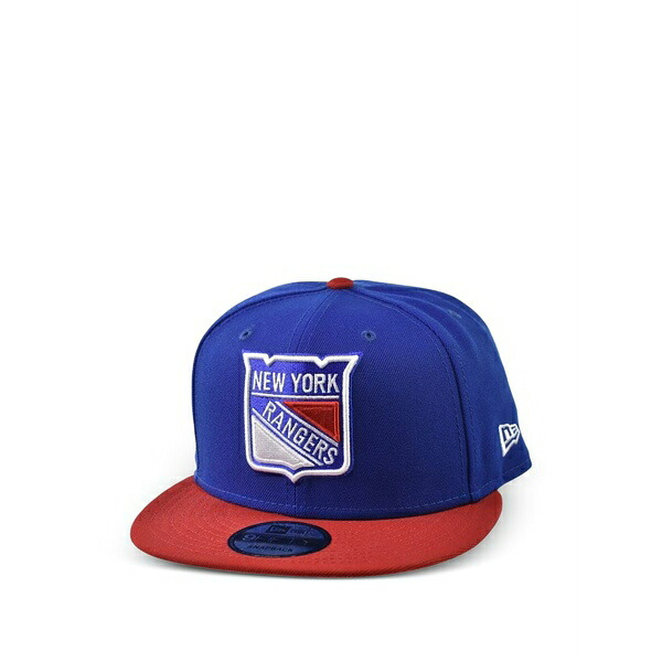 ニューエラ メンズ 帽子 アクセサリー 9fifty new york rangers snapback cap Blue｜asty