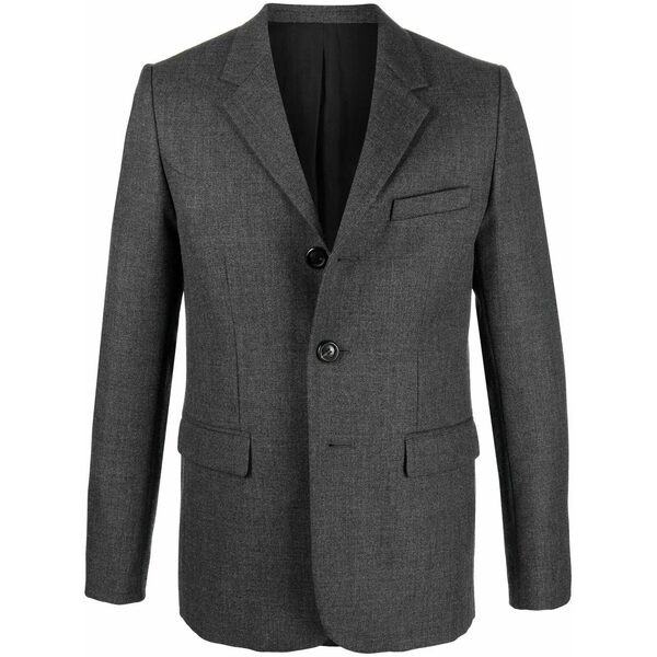 意中の女 レディース 上衣＆上衣 アウター Notched lapels single-breasted blazer Grey