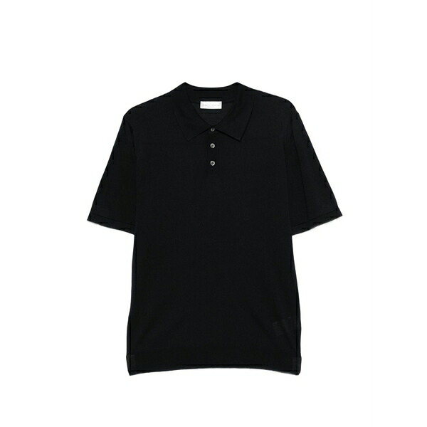ロベルトコリーナ メンズ スポーツシャツ トップス Short-sleeve polo shirt Blue