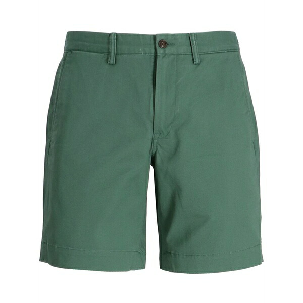ラルフローレン メンズ 心地好いズボン下 ボトムス Cotton blend straight fit chino short Green