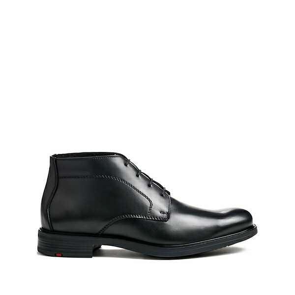 ロイド メンズ ブーツ シューズ Delaware lace-up leather boots Black