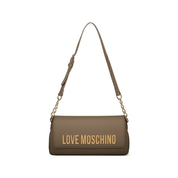 優しいこと モスキーノ レディース ショルダーバッグ 御徒面子 Flap chain shoulder bag Neutrals