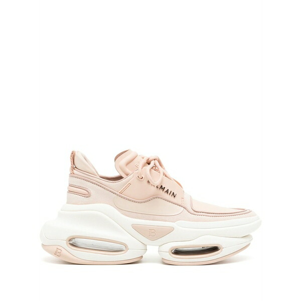 バルマン レディース スニーカー シューズ B-bold low-top sneakers Pink