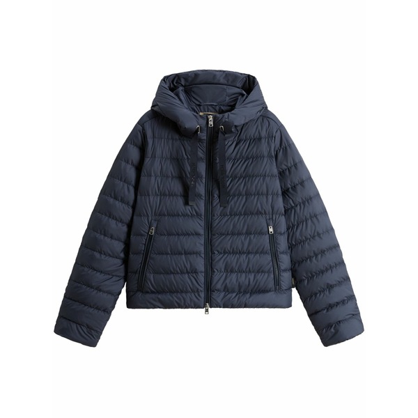 羊毛 分限者 レディース 上衣＆上衣 アウター Hooded jacket Blue