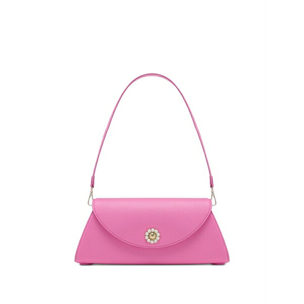 シモーネ・ロシャ レディース クラッチペダル御徒面子 御徒面子 Valentine clutch bag  Pink