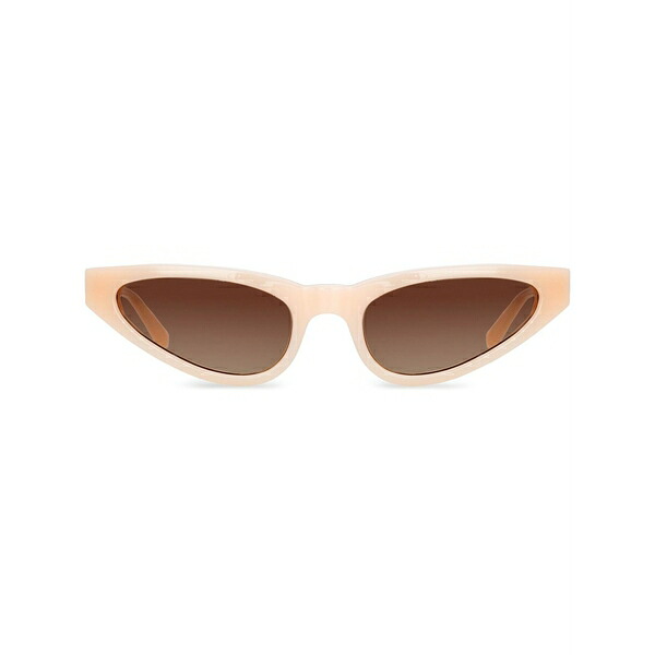 リンダ ファロー レディース サングラス&アイウェア アクセサリー X magda butrym oversized-frame sunglasses Pink|asty