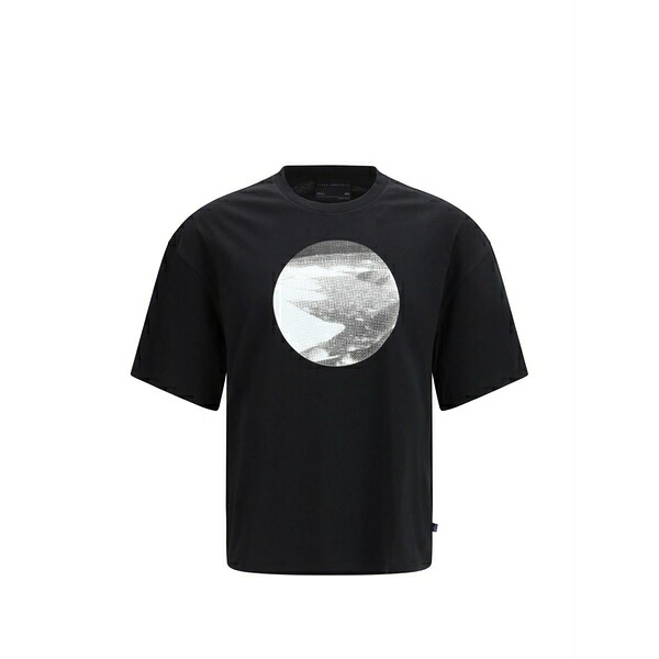 アルファインダストリーズ レディース Tシャツ トップス Desert print t-shirt Black｜asty