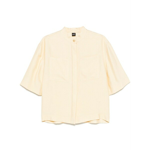 主任者 レディース プルオーバー トップス Twill shirt  Neutrals