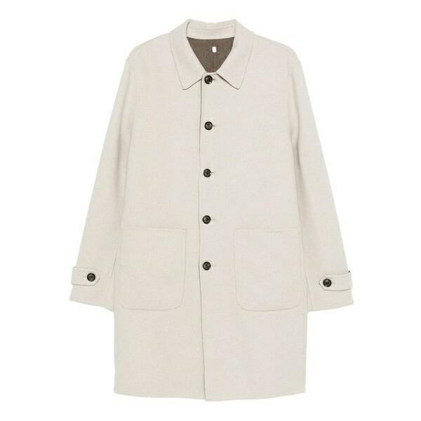 リュージョー メンズ コート アウター Reversible coat Neutrals