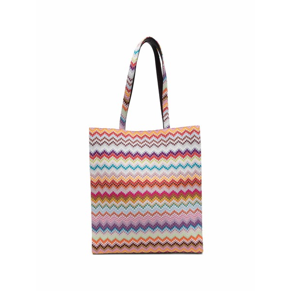 ミッソーニ レディース トートバッグ バッグ Zig zag shoulder bag Pink