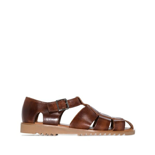 パラブーツ メンズ サンダル シューズ Pacific leather sandals Brown|asty