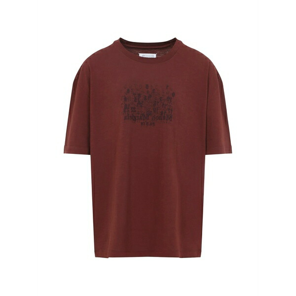 マルタンマルジェラ メンズ ティーシャツ トップス Graphic t-shirt Red