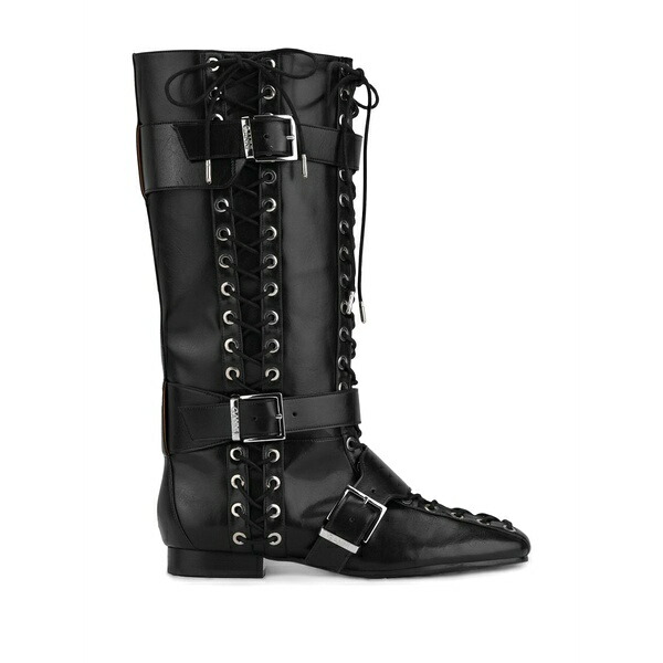 ガニー レディース ブーツ シューズ Lace-up boots Black