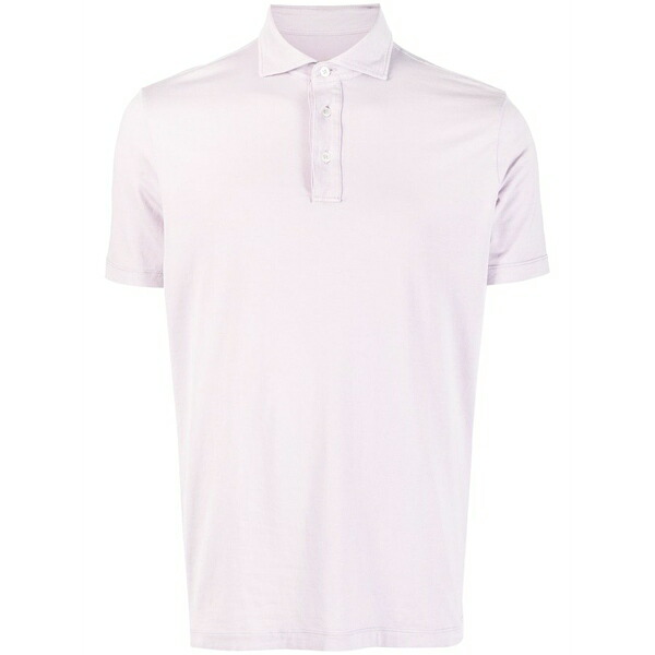アルテア メンズ スポーツシャツ トップス Short-sleeve polo shirt Purple