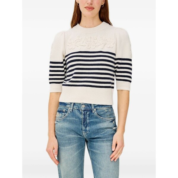 レイルズ レディース ニット&セーター アウター Martha short-sleeve sweater Neutrals|asty