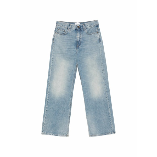 ハイクール レディース デニムパンツ ボトムス Straight-leg jeans Blue｜asty