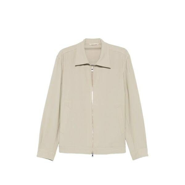 ブリ後ろ側 1949 メンズ 上衣＆上衣 アウター Zip-up collared jacket Neutrals