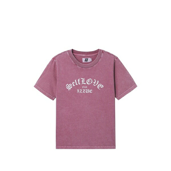 イズエ レディース Tシャツ トップス Graphic t-shirt Pink|asty