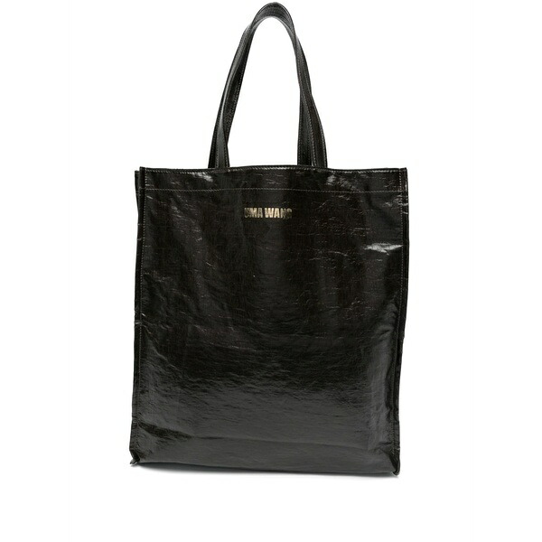 ユマ・一 メンズ トートバッグ 御徒面子 Small canvas tote bag Brown