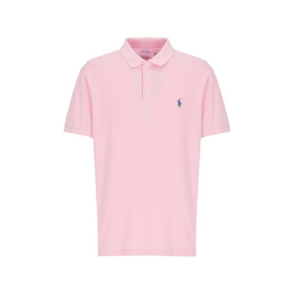 ラルフローレン メンズ スポーツシャツ トップス Embroidered-logo cotton polo shirt Pink
