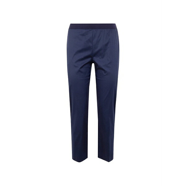リビアナコンティ レディース 心地好いズボン下 ボトムス Ribbed-waistband leggings Blue