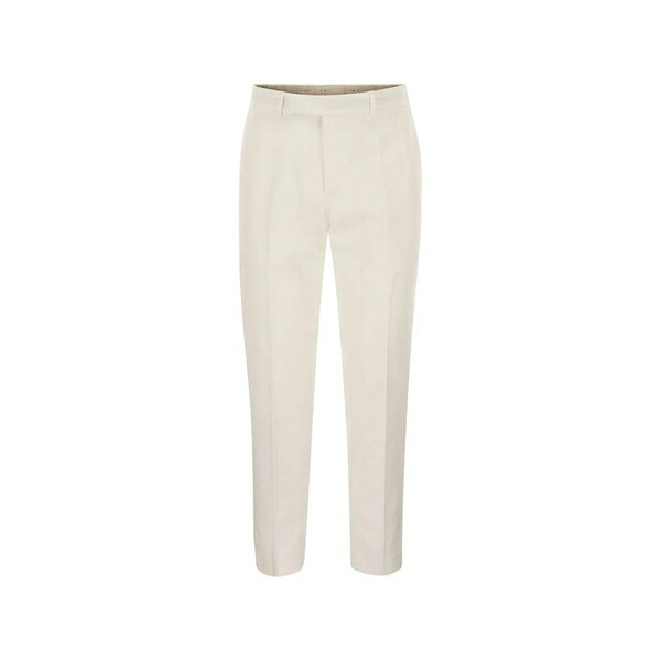 PTトリノ メンズ カジュアルパンツ ボトムス Front tailored trousers Neutrals｜asty 59,290円