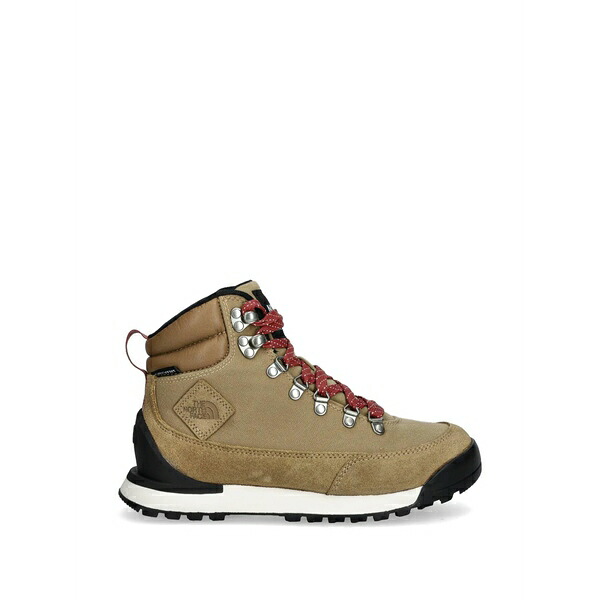 北の方人間の顔 レディース ブーツ シューズ Back-to-berkeley iv lace-up panelled ankle boots Brown