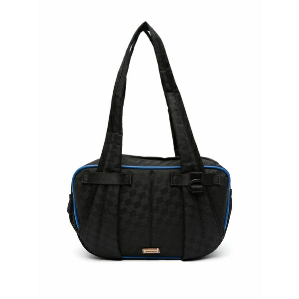 アーダーエラー メンズ トートバッグ 御徒面子 Rei checked tote bag Black