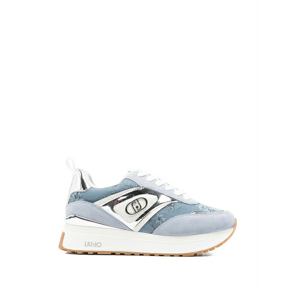 リュージョー レディース スニーカー シューズ Floral-print sneakers Blue