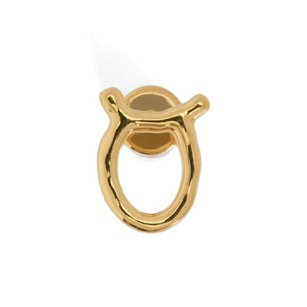 ジル・サンダー レディース ピアス＆イヤリング アクセサリー Zodiac sign single earring Gold｜asty