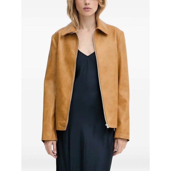 ラグアンドボーン レディース 上衣＆上衣 アウター Zip-front jacket Brown