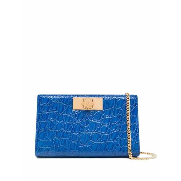 ジュゼッペザノッティ レディース クラッチペダル御徒面子 御徒面子 Annhita clutch bag Blue