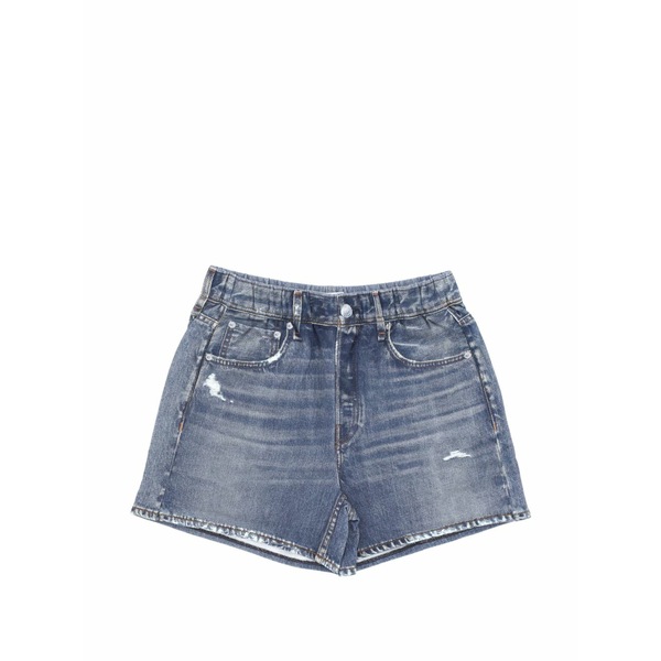 ラグアンドボーン レディース カジュアルパンツ ボトムス Distressed pocket shorts Blue｜asty